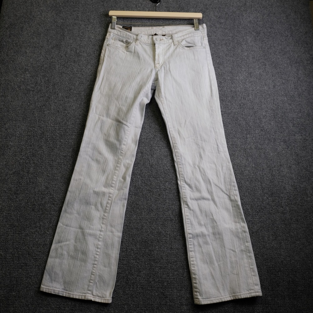 Vintage Lucky Brand Jeans Womens 26 Blue Light Wash Bootcut Flare Y2K 2000s USA